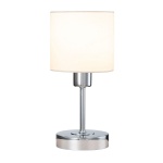Настольная лампа Escada Denver 1109/1 Chrome/Beige