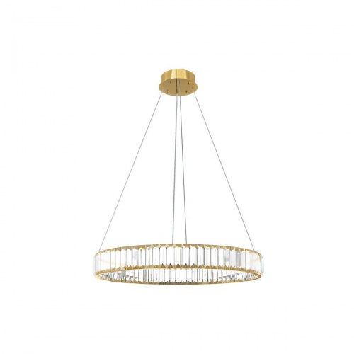 Подвесной светодиодный светильник Loft IT Crystal ring 10135/600 Gold
