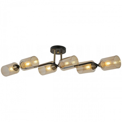 Потолочная люстра Illumico IL8148-6COU-79 BK BR