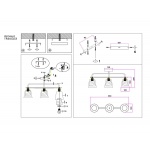 Потолочная люстра Ambrella light Traditional Modern TR303233