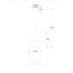 Подвесной светодиодный светильник Divinare Campo 5875/07 SP-20