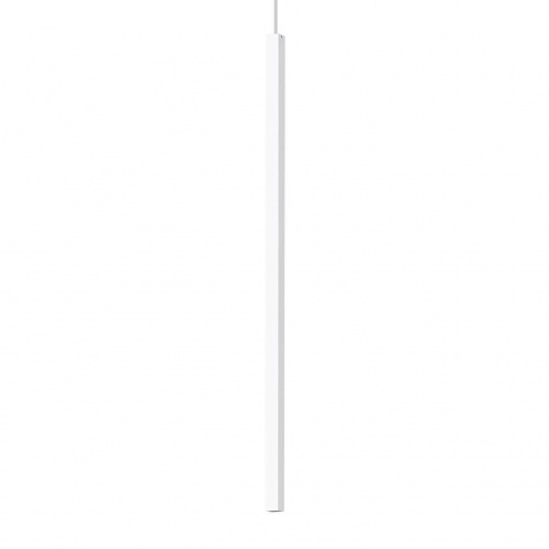 Подвесной светодиодный светильник Ideal Lux Ultrathin D100 Square Bianco 194172