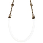 Подвесной светодиодный светильник Indigo Corda 14010/1P Brass V000062L