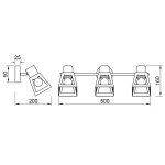 Спот Vele Luce Carisma VL6462W03