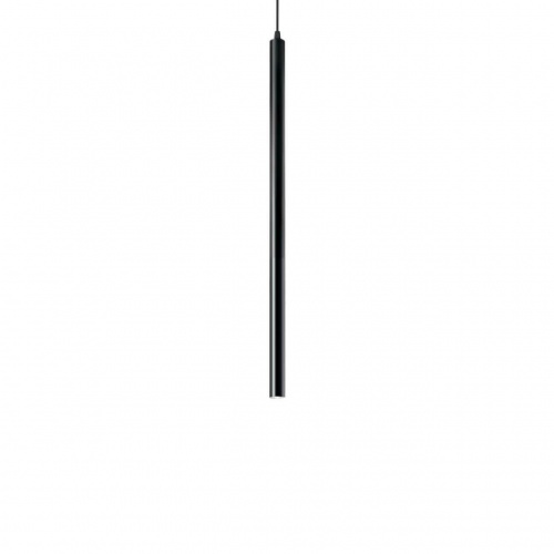 Подвесной светодиодный светильник Ideal Lux Ultrathin D040 Round Nero 156699