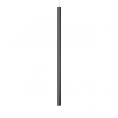 Подвесной светодиодный светильник Ideal Lux Ultrathin D100 Square Nero 194196