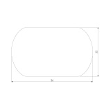 Заглушка Elektrostandard Slim Magnetic (2 шт.) 85134/00 a064724