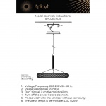 Подвесной светодиодный светильник Aployt Danuta APL.035.16.25
