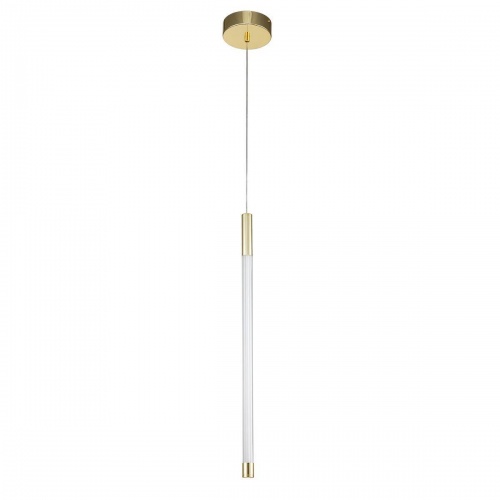 Подвесной светодиодный светильник Indigo Vettore 14006/1P Gold V000037L