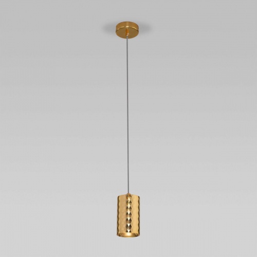 Подвесной светодиодный светильник Eurosvet Bonaldo 50247/1 Led золото