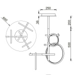 Потолочный светильник Vele Luce Bellezza VL7262L03