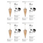 Каскадная люстра Vitaluce V1808-8/12+12+1
