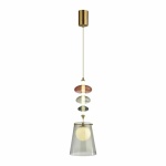 Подвесной светодиодный светильник Odeon Light Exclusive Amore 5411/18LB