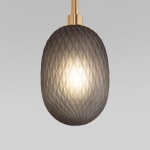 Подвесная люстра Eurosvet Pineapple 50266 дымчатый/прозрачный/янтарный