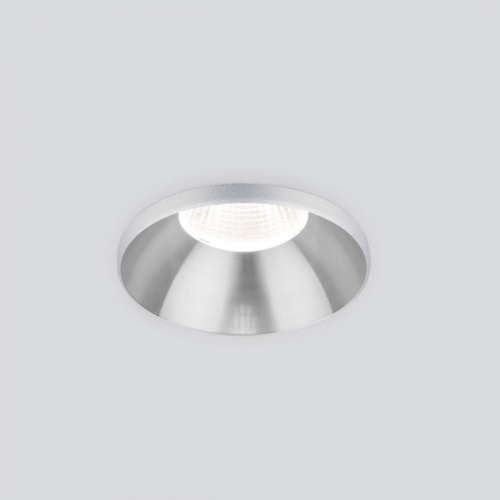 Встраиваемый светодиодный светильник Elektrostandard 25026/Led 7W 4200K SL серебро a056782