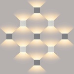Уличный настенный светодиодный светильник Elektrostandard 1548 Techno LED Winner серый a038411