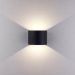 Уличный настенный светодиодный светильник Elektrostandard 1518 Techno LED Blade черный a038828