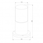Уличный светильник Elektrostandard Roil 35125/S a055632