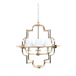 Подвесная люстра Lumina Deco Baltimore LDP 8020-4 GD+WT