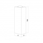 Настенный светодиодный светильник Elektrostandard Petite LED 40110/LED сталь a056601