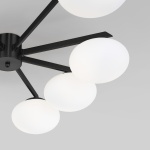 Потолочная люстра Eurosvet Opaline 70220/8 черный Smart