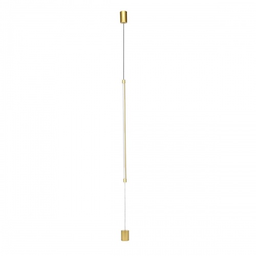 Подвесной светодиодный светильник Indigo Linea 14024/A/1P Brass V000122L