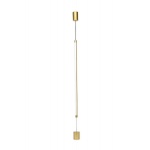 Подвесной светодиодный светильник Indigo Linea 14024/A/1P Brass V000122L