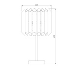 Настольная лампа Bogates Castellie 01107/3