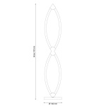 Торшер Lucia Tucci Modena F172.2 LED