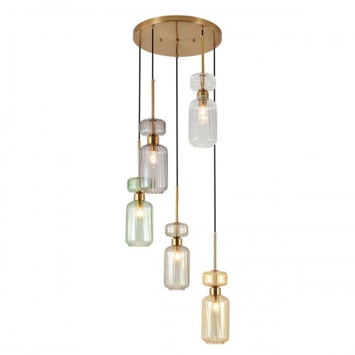 Подвесная люстра Escada Gloss 1141/5S CL/BG/GN/SM/AM