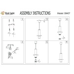 Подвесной светильник Kink Light Каям 08457-1A,19