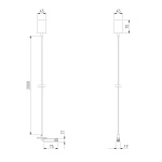 Подвесной комплект Elektrostandard Titan Line 85009/00 a069726