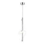 Подвесной светодиодный светильник Indigo Intreccio 14025/1P Chrome V000145L