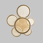 Подвесная светодиодная люстра Eurosvet Crespella 90034/6 золото