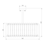 Потолочная люстра Bogates Castellie 361/5