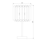 Настольная лампа Bogates Castellie 01106/3