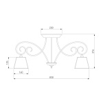Подвесная люстра Bogates 303/8