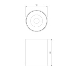 Потолочный светодиодный светильник Elektrostandard Primo 25116/LED a069415