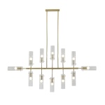 Подвесная люстра Indigo Saetta 11053/12R Gold V000565
