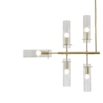 Подвесная люстра Indigo Saetta 11053/12R Gold V000565