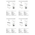 Подвесной светильник Vitaluce V47160-1/4S