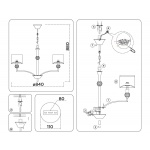 Подвесная люстра Ambrella Light High Light Classic LH71133