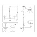 Подвесная люстра Ambrella Light High Light Classic LH71323