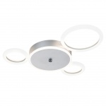 Потолочная светодиодная люстра Escada Saturn 10268/4LED Silver