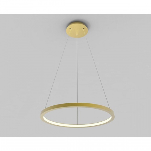 Подвесной светодиодный светильник Italline IT013-6028 gold 3000K