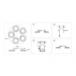 Светильник потолочный Ambrella light ACRYLICA FA8944