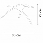 Люстра Vitaluce V25130DT-0/3PL