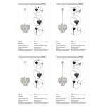 Подвесной светильник Vitaluce V5314-9/5