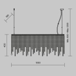 Подвесная люстра Maytoni Empress DIA002PL-05CH