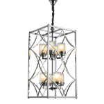 Подвесная люстра Lumina Deco Quadrato LDP 1223-8 CHR